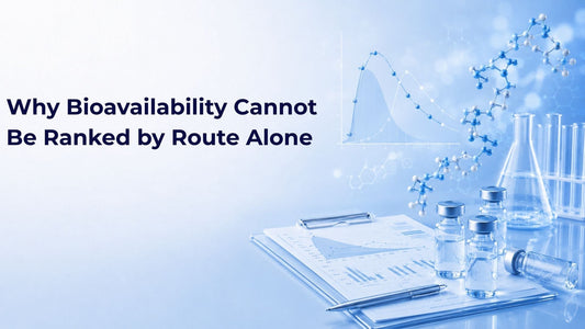Why Bioavailability Cannot Be Ranked by Route Alone