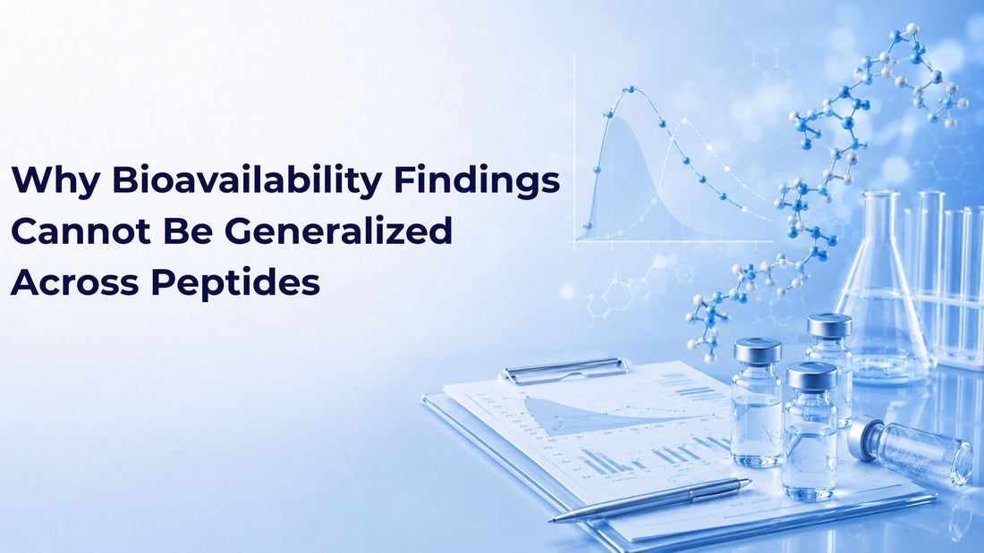 Why Bioavailability Findings Cannot Be Generalized Across Peptides