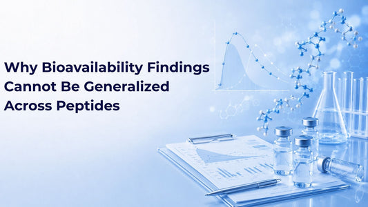 Why Bioavailability Findings Cannot Be Generalized Across Peptides