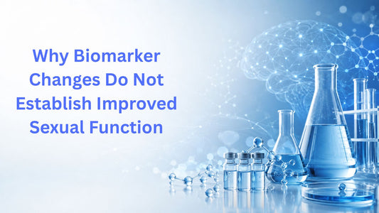 Why Biomarker Changes Do Not Establish Improved Sexual Function
