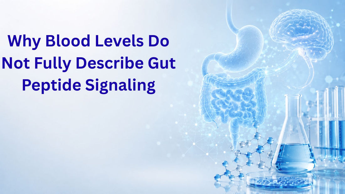 Why Blood Levels Do Not Fully Describe Gut Peptide Signaling
