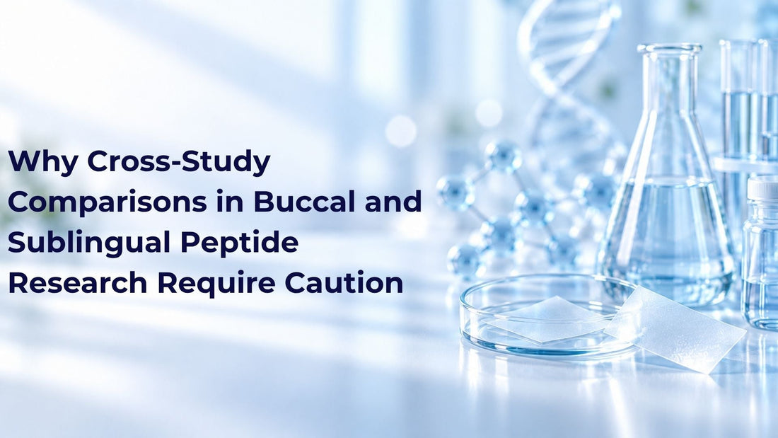 Why Cross-Study Comparisons in Buccal and Sublingual Peptide Research Require Caution