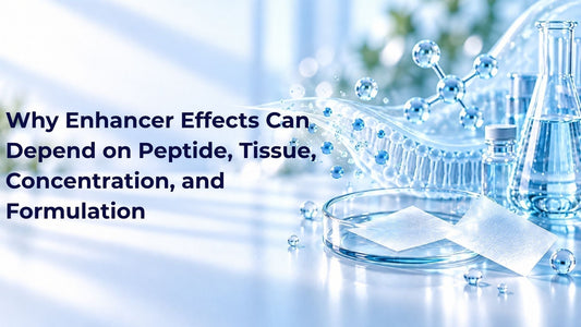 Why Enhancer Effects Can Depend on Peptide, Tissue, Concentration, and Formulation