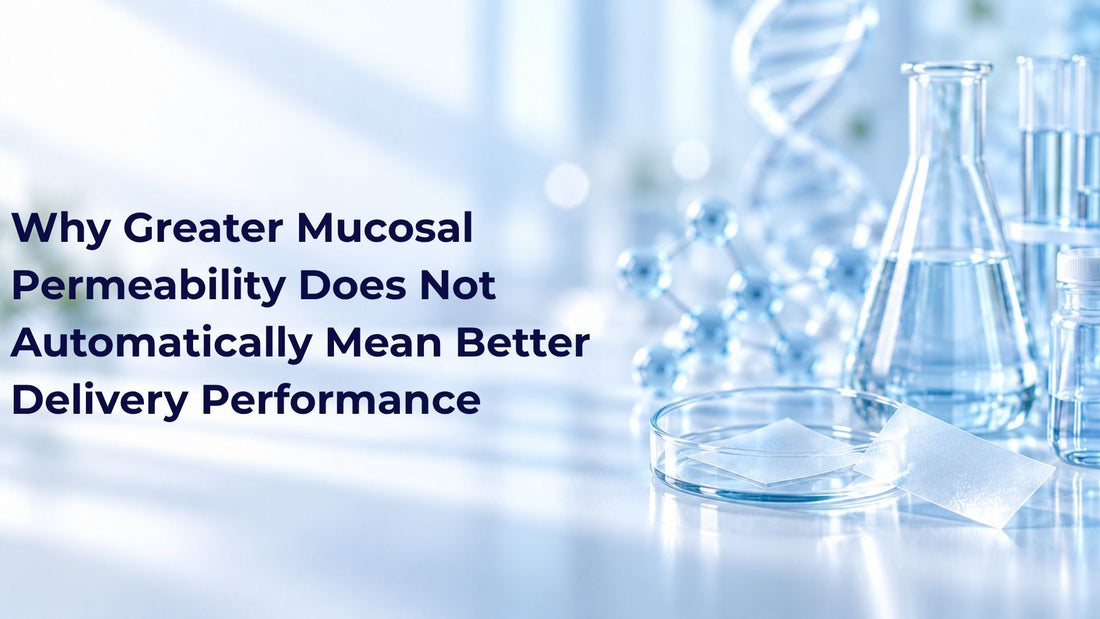Why Greater Mucosal Permeability Does Not Automatically Mean Better Delivery Performance
