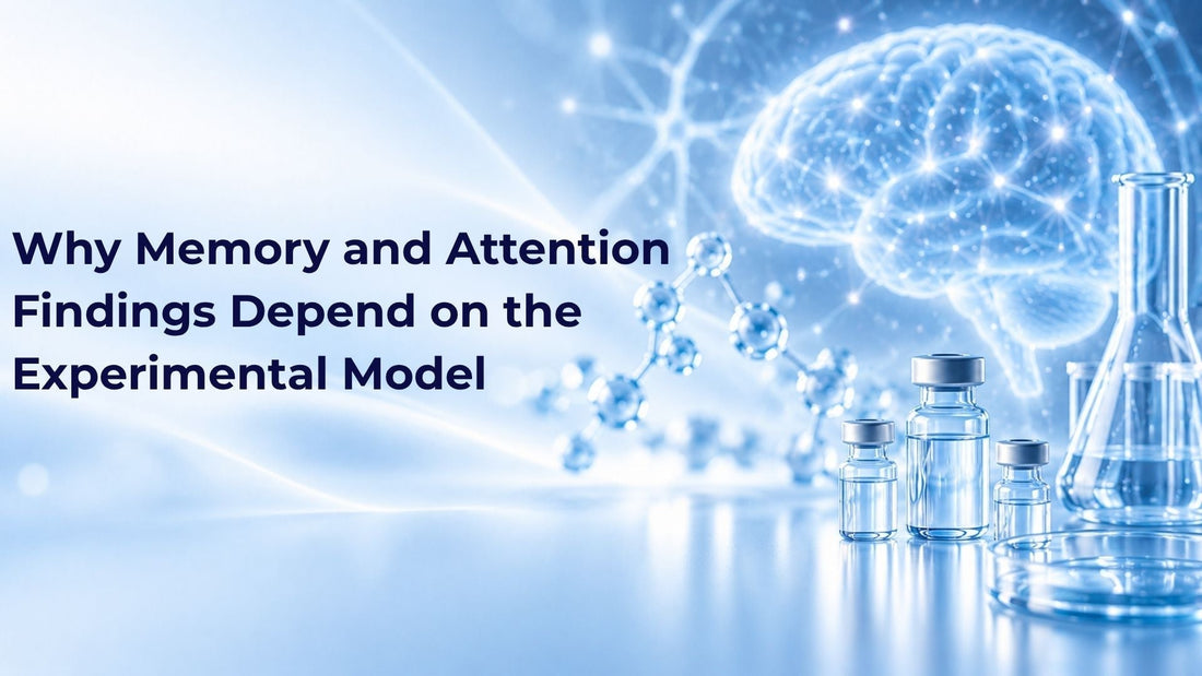 Why Memory and Attention Findings Depend on the Experimental Model