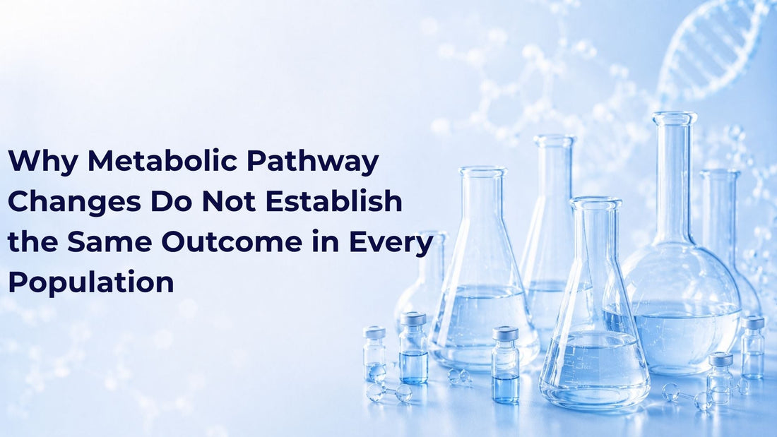 Why Metabolic Pathway Changes Do Not Establish the Same Outcome in Every Population