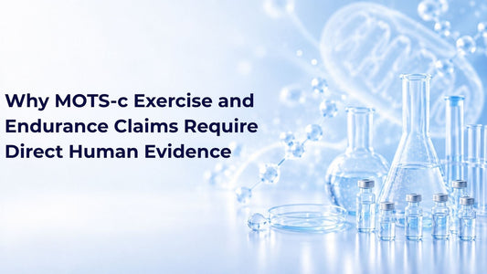 Why MOTS-c Exercise and Endurance Claims Require Direct Human Evidence