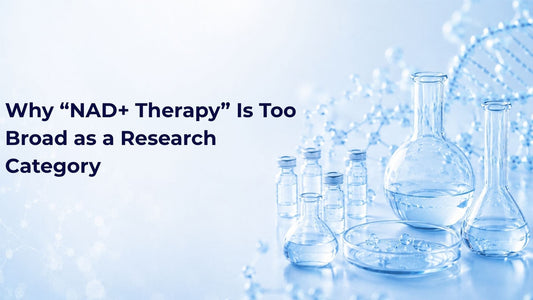 Why “NAD+ Therapy” Is Too Broad as a Research Category