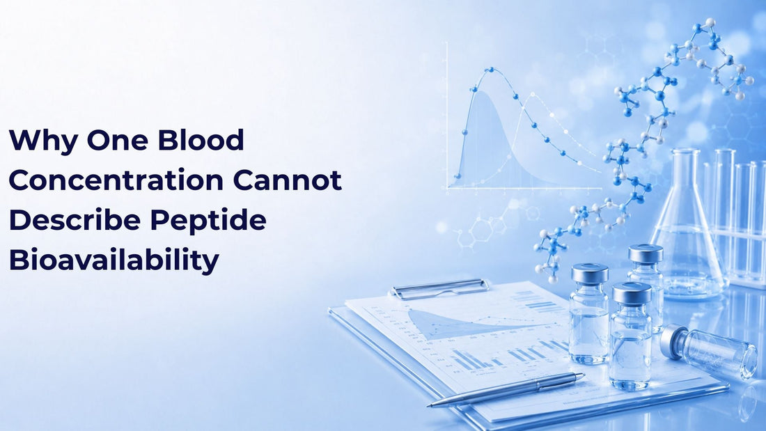 Why One Blood Concentration Cannot Describe Peptide Bioavailability