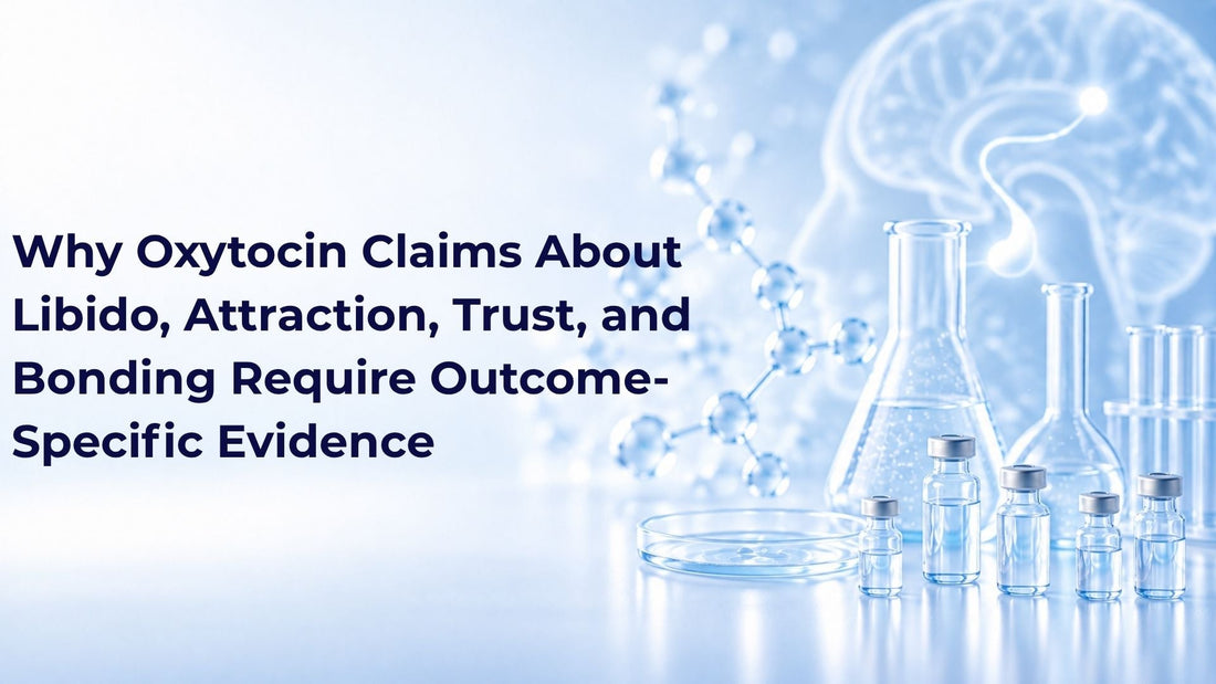 Why Oxytocin Claims About Libido, Attraction, Trust, and Bonding Require Outcome-Specific Evidence