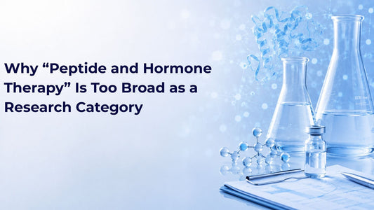 Why “Peptide and Hormone Therapy” Is Too Broad as a Research Category