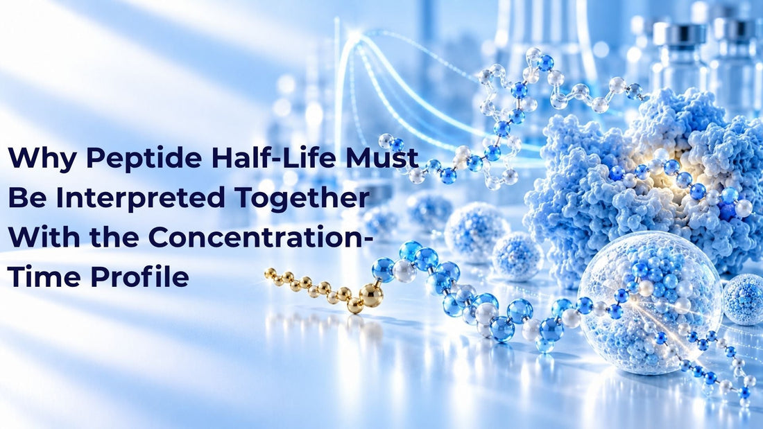 Why Peptide Half-Life Must Be Interpreted Together With the Concentration-Time Profile