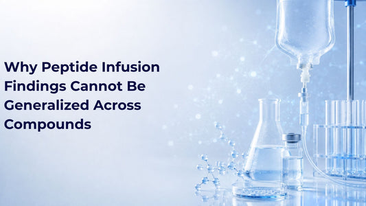 Why Peptide Infusion Findings Cannot Be Generalized Across Compounds