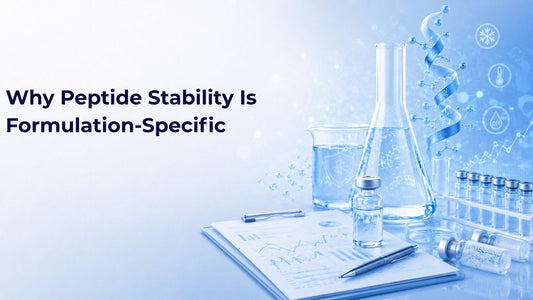 Why Peptide Stability Is Formulation-Specific