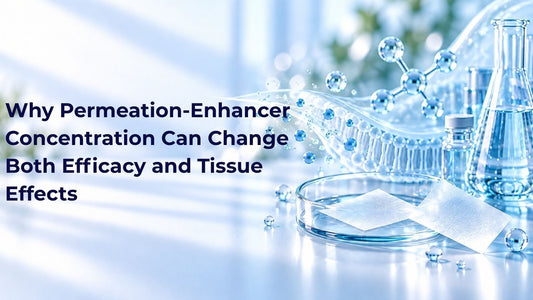 Why Permeation-Enhancer Concentration Can Change Both Efficacy and Tissue Effects