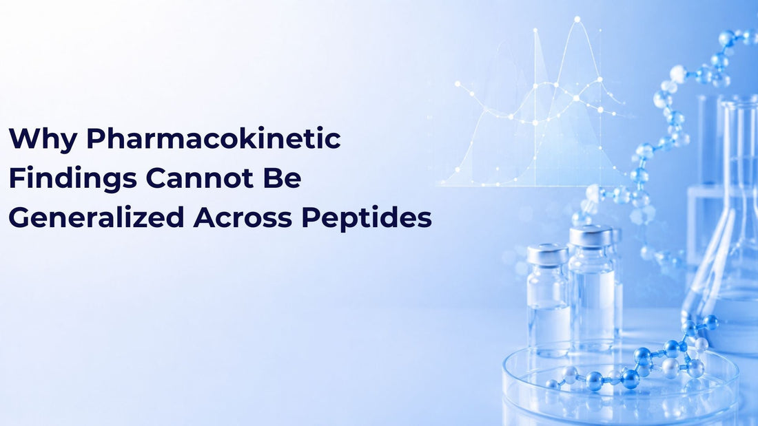 Why Pharmacokinetic Findings Cannot Be Generalized Across Peptides