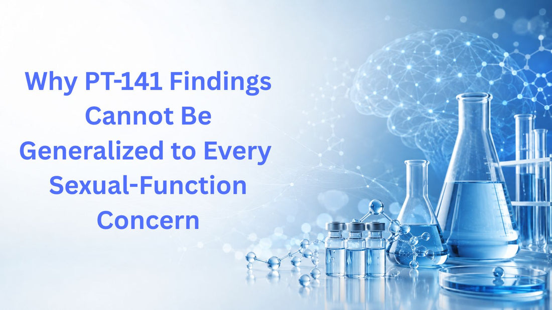 Why PT-141 Findings Cannot Be Generalized to Every Sexual-Function Concern