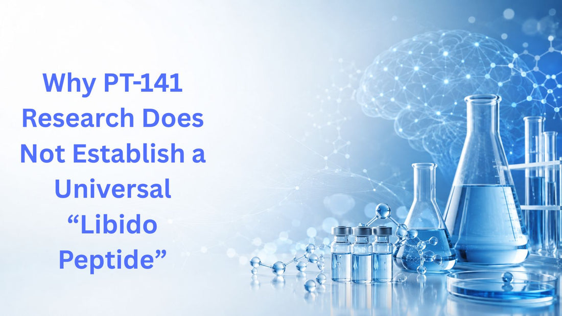 Why PT-141 Research Does Not Establish a Universal “Libido Peptide”