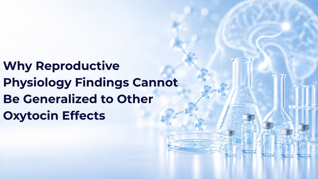 Why Reproductive Physiology Findings Cannot Be Generalized to Other Oxytocin Effects
