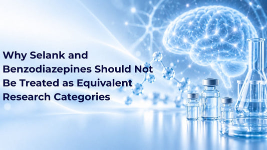 Why Selank and Benzodiazepines Should Not Be Treated as Equivalent Research Categories