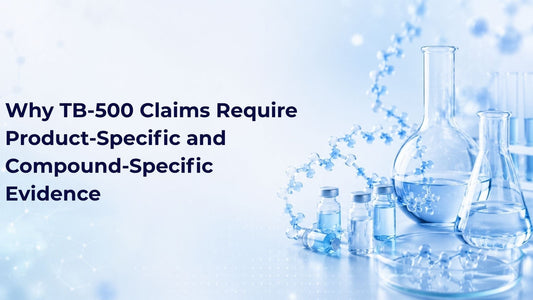 Why TB-500 Claims Require Product-Specific and Compound-Specific Evidence