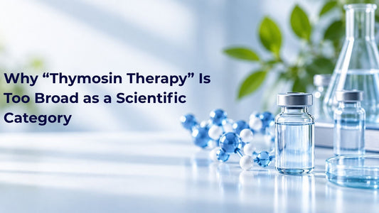 Why “Thymosin Therapy” Is Too Broad as a Scientific Category