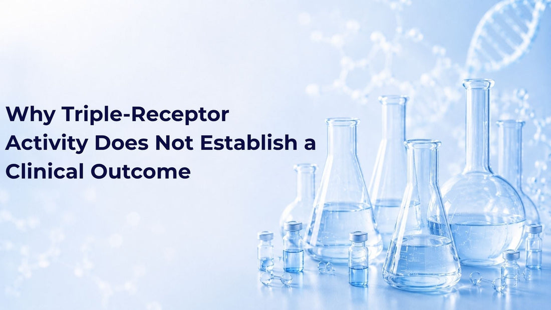 Why Triple-Receptor Activity Does Not Establish a Clinical Outcome