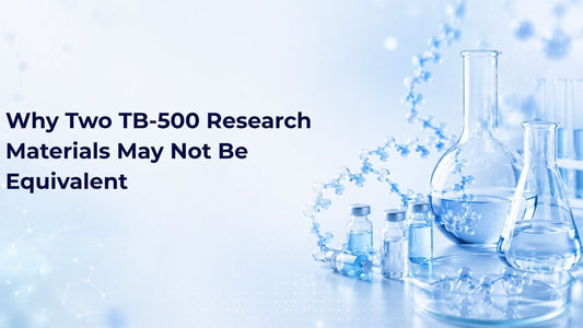 Why Two TB-500 Research Materials May Not Be Equivalent