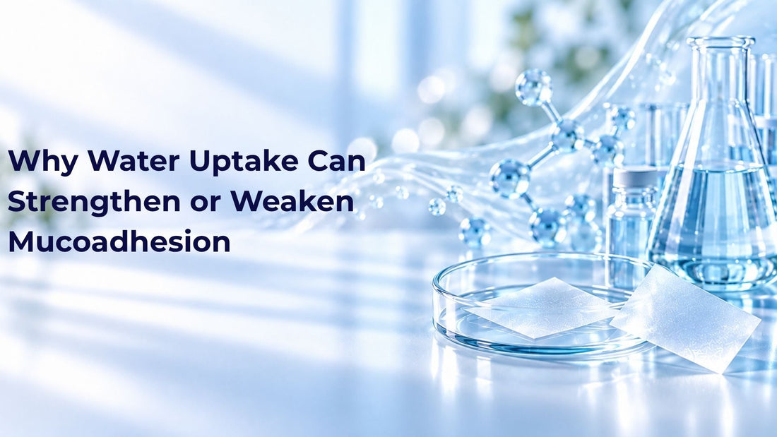Why Water Uptake Can Strengthen or Weaken Mucoadhesion