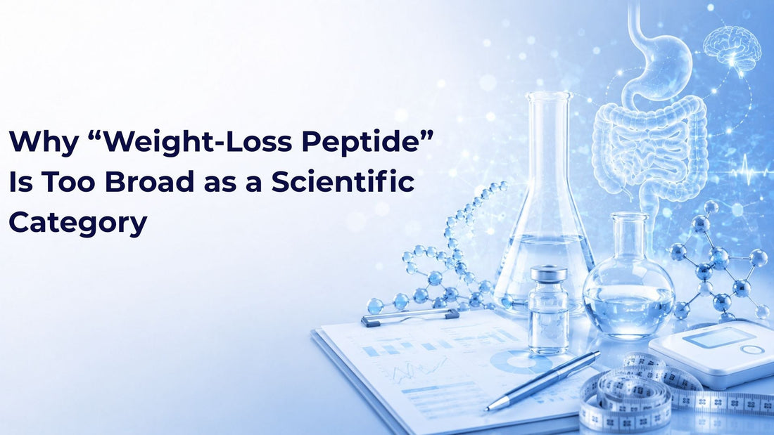 Why “Weight-Loss Peptide” Is Too Broad as a Scientific Category