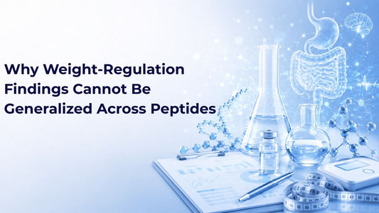 Why Weight-Regulation Findings Cannot Be Generalized Across Peptides