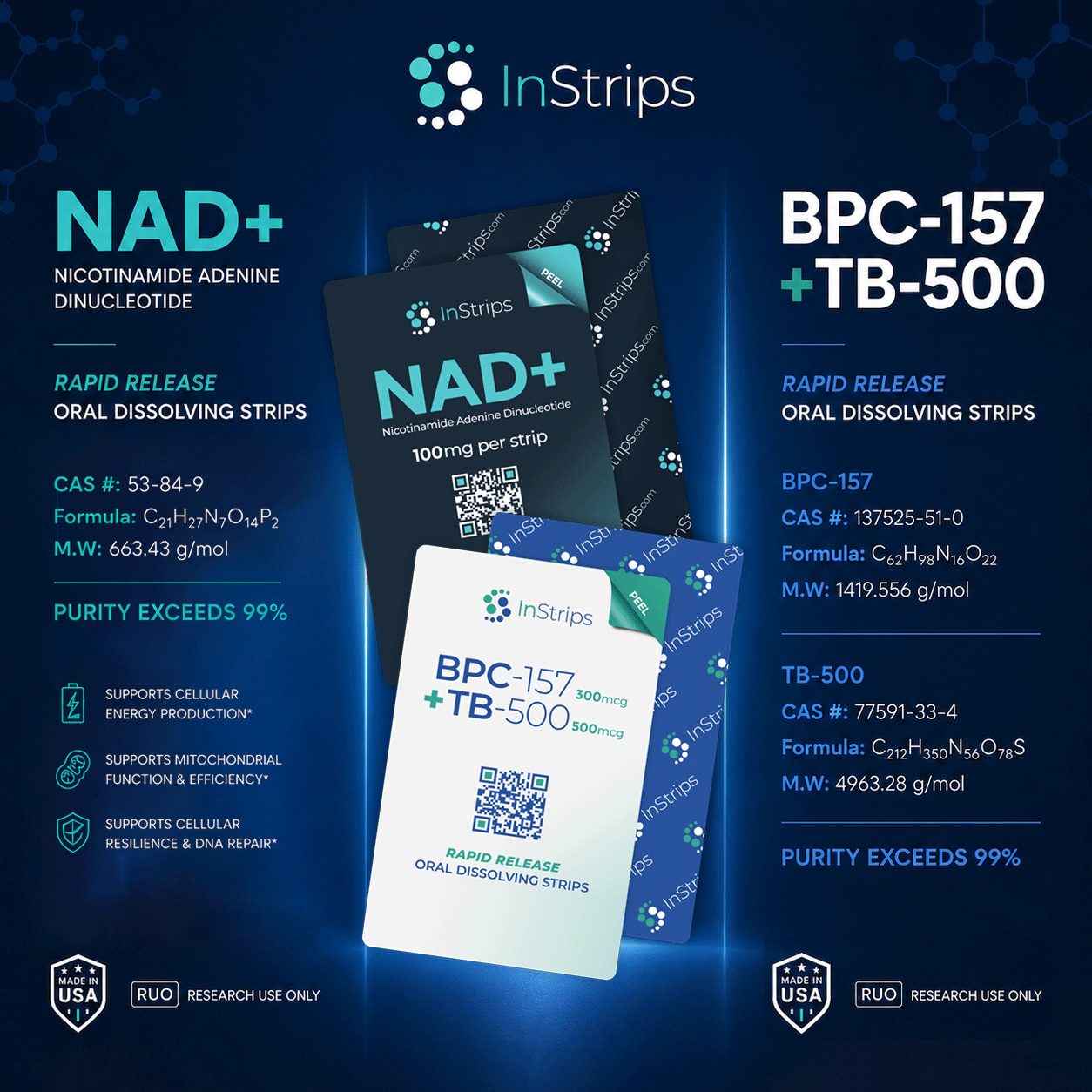 Longevity Bundle (NAD+ & BPC-157 / TB-500)