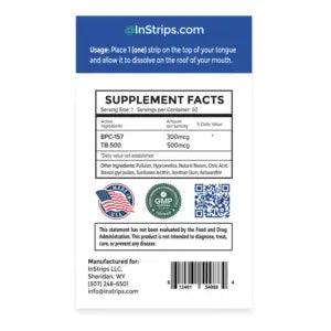 Restore Blend Peptide Buccal Strips