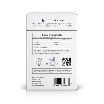CJC1295 / Ipamorelin Buccal Strips