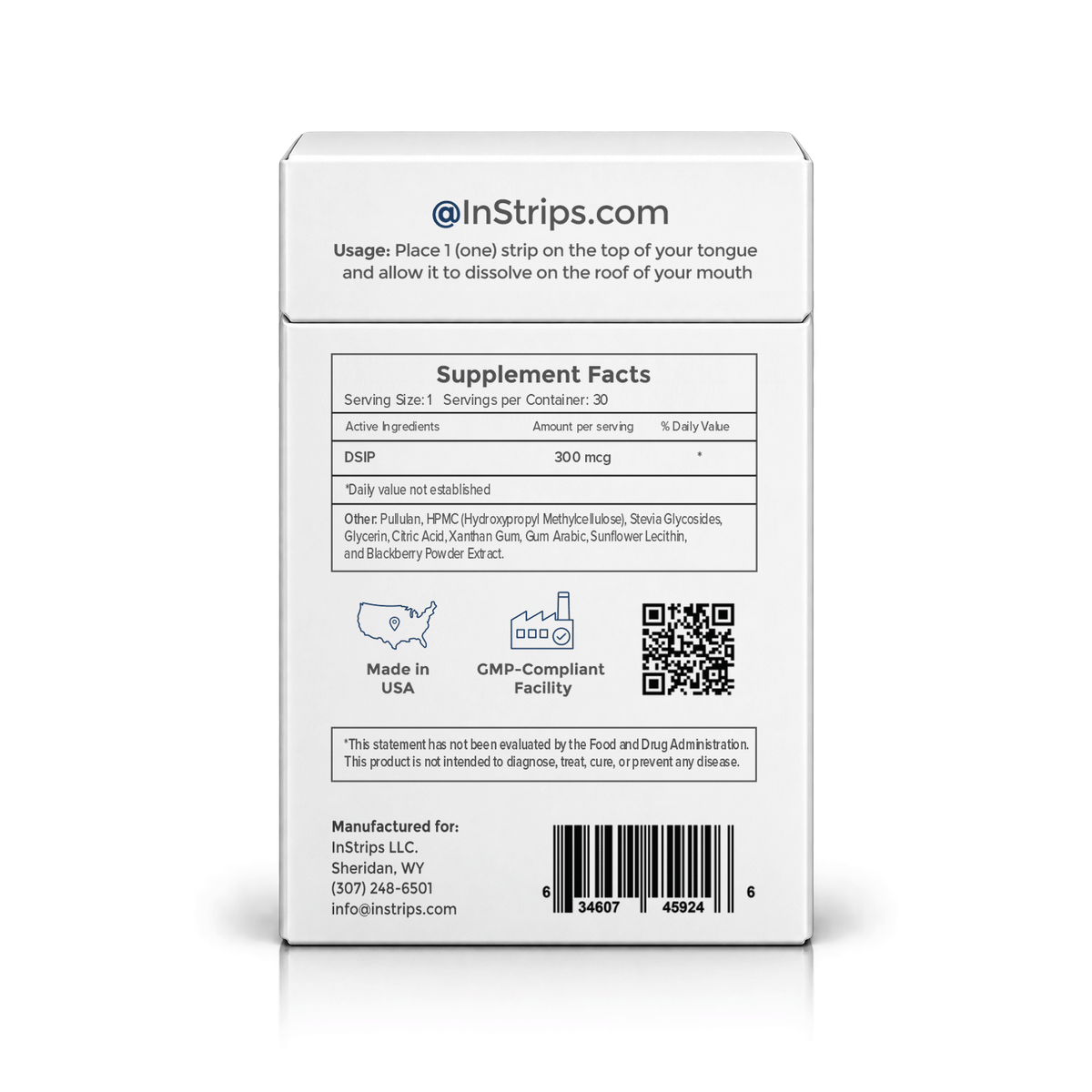 DSIP Buccal Strips 300mcg