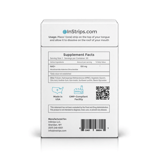 NAD+ Buccal Strips 100mg