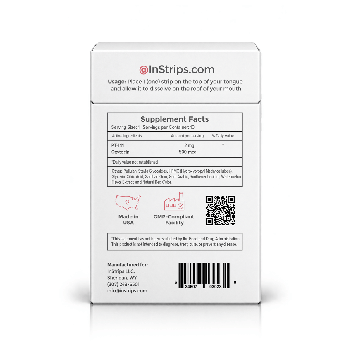 PT-141 / Oxytocin Buccal Strips