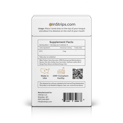 RT3 Buccal Strips 1mg