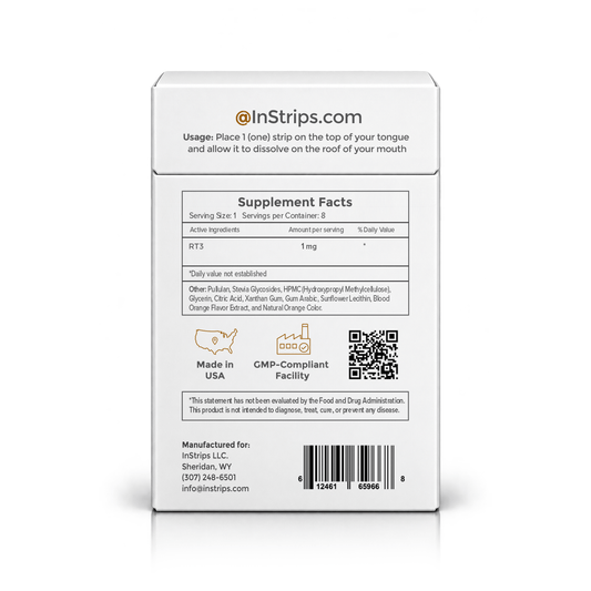 RT3 Buccal Strips 1mg