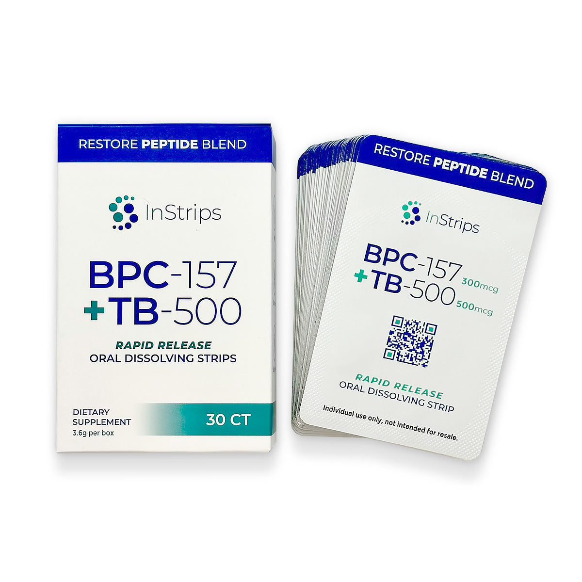 Restore Blend Peptide Buccal Strips